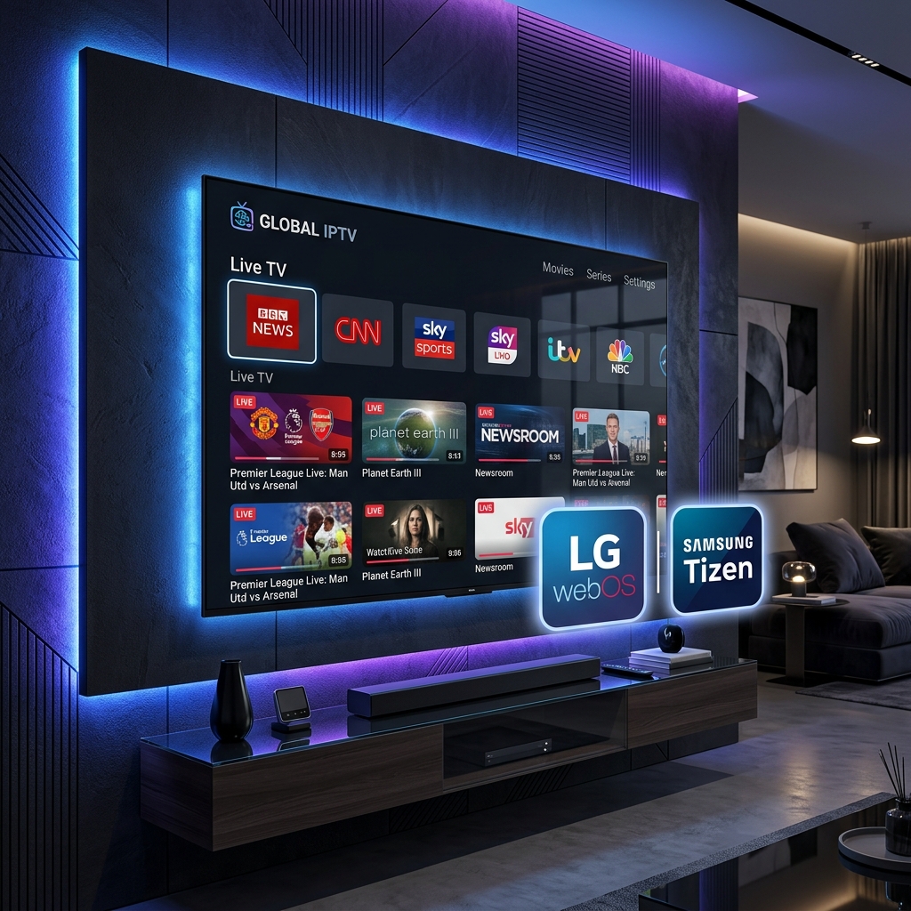 Hoe IPTV Installeren op Samsung & LG Smart TV — IPTVKopen-Nederland Gids